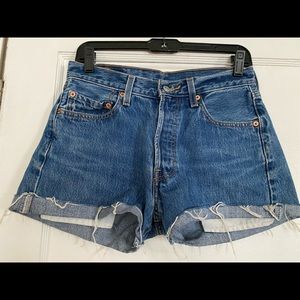 Vintage Levi’s 501 Denim Cutoff Shorts